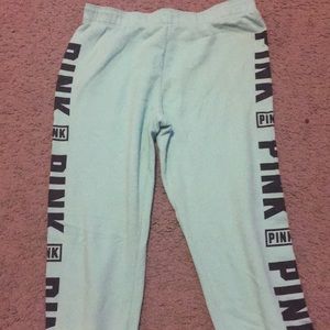 PINK Victoria secret sweat pants. Brand new